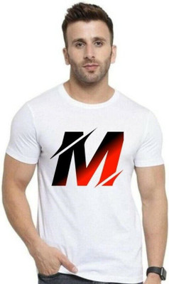 GPGARMENTSS Printed Men Round Neck Blue T-Shirt
