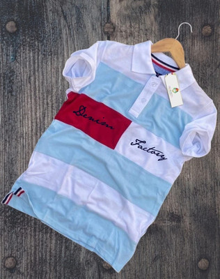 KHAHURIYO Colorblock Men Polo Neck Multicolor T-Shirt