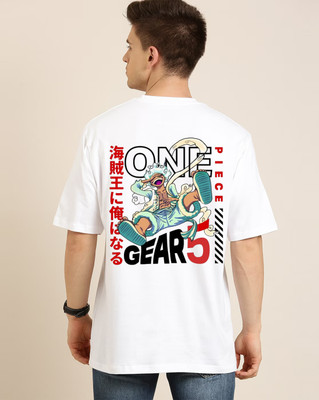 CHITRA STYLE Graphic Print Men Round Neck White T-Shirt