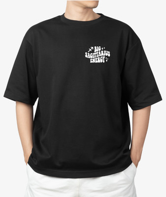 SWAGLOK OPS LLP Printed Men Round Neck Black T-Shirt