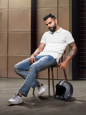 WROGN Solid Men Polo Neck White T-Shirt