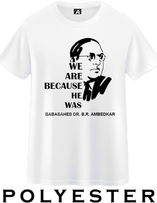 Ashu Fashion Graphic Print Men Round Neck White T-Shirt