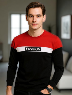 Boldrift Printed Men Round Neck Red T-Shirt