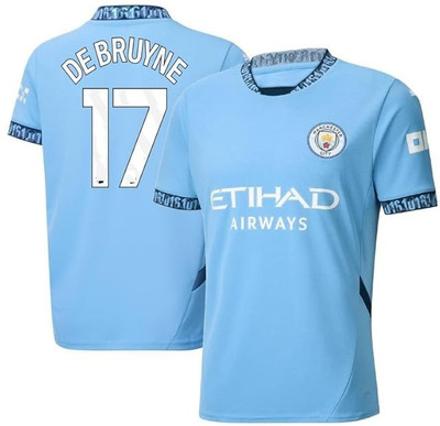 SLICS Printed Men Round Neck Light Blue T-Shirt