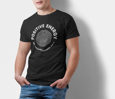 HUBS1000 Graphic Print Men Crew Neck Black T-Shirt