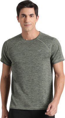 Wildcraft Self Design Men Round Neck Green T-Shirt