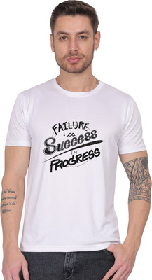 ARTI ARYA TREND Graphic Print Men Round Neck White T-Shirt