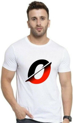 GPGARMENTSS Printed Men Round Neck Blue T-Shirt
