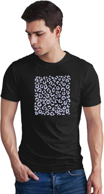 Seek Buy Love Printed Men Round Neck Black T-Shirt