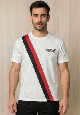 Ryze Printed Men Round Neck White T-Shirt