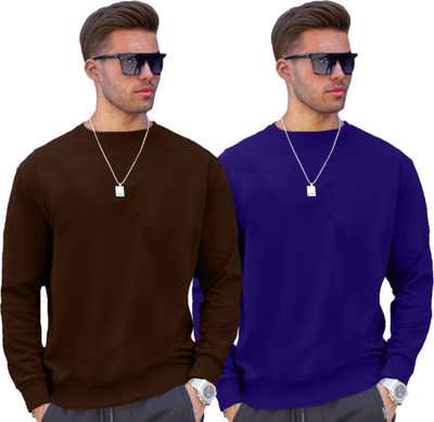 JUGULAR Solid Men Round Neck Multicolor T-Shirt