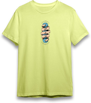 HouseOfCommon Graphic Print Women Round Neck Multicolor T-Shirt