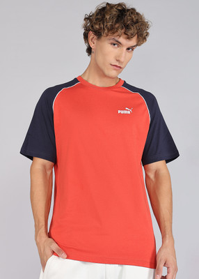 PUMA Printed Men Crew Neck Red T-Shirt
