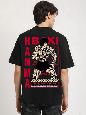 MEGAKART Graphic Print Men Round Neck Grey T-Shirt