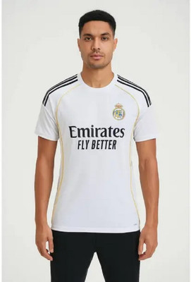 PRASEL Printed Men Round Neck White T-Shirt