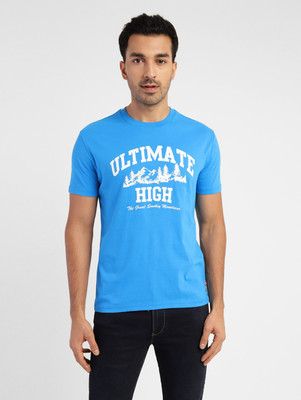 LEVI’S Printed Men Crew Neck Blue T-Shirt