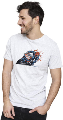 GPGARMENTSS Printed Men Round Neck Multicolor T-Shirt