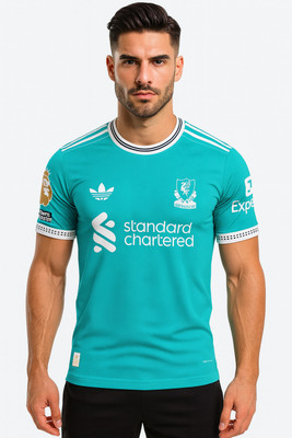 IZON Printed Men Round Neck Green T-Shirt