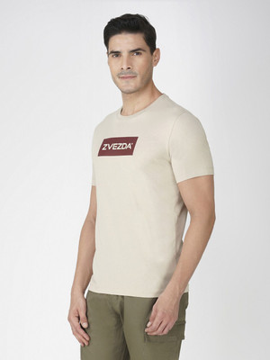 Zvezda Printed Men Round Neck Multicolor T-Shirt