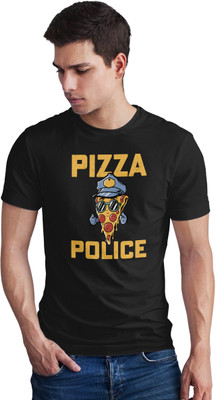 Seek Buy Love Printed Men Round Neck Black T-Shirt