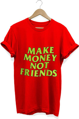 Deccan Store Typography Men Round Neck White T-Shirt