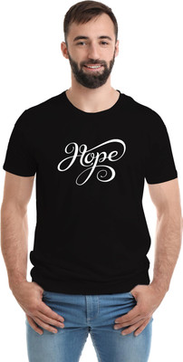 SmarTee Street Printed Men Round Neck Black T-Shirt