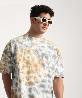 THE BEAR HOUSE Printed Men Round Neck Multicolor T-Shirt