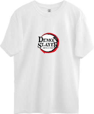 Restart Trend Printed Men Round Neck White T-Shirt