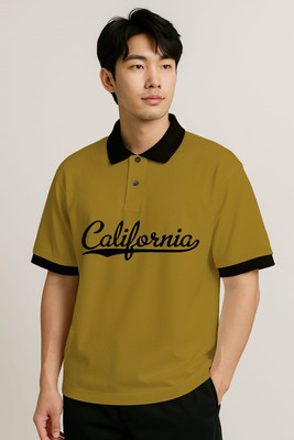 SPOWEARY Striped Men Polo Neck Reversible Multicolor T-Shirt