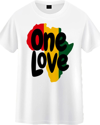 Ashu Fashions Graphic Print Men Round Neck White T-Shirt