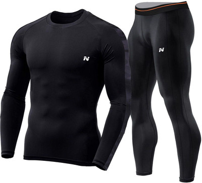 NINQ Solid Men Track Suit