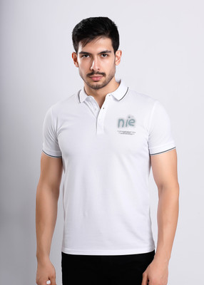 HIGHTRIBE Printed Men Round Neck Green T-Shirt