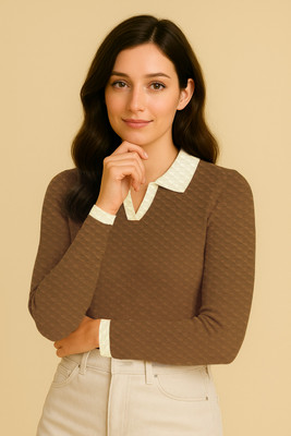 THE DRY STATE Solid Women Round Neck Multicolor T-Shirt