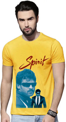 Tee Gallery Printed Men Round Neck White T-Shirt