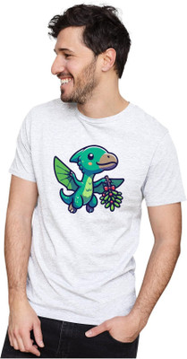 NOIIDAPRINT Printed Men Round Neck Multicolor T-Shirt