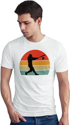 Seek Buy Love Printed Men Round Neck White T-Shirt
