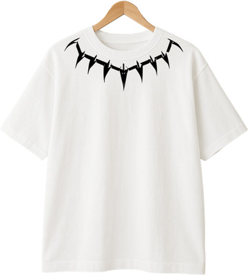 Buddy Collectin Graphic Print Men Round Neck White T-Shirt