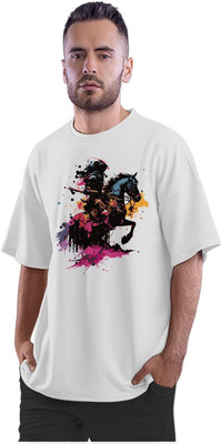 KRYONIX Solid Men Round Neck White T-Shirt