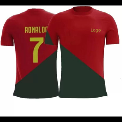 yclothy Typography, Colorblock Men Round Neck Dark Green, Red T-Shirt