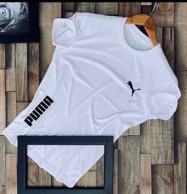 zedo Printed Men Crew Neck White T-Shirt