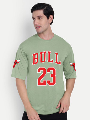 SCOTT FINCHER Graphic Print Men Round Neck Light Green T-Shirt