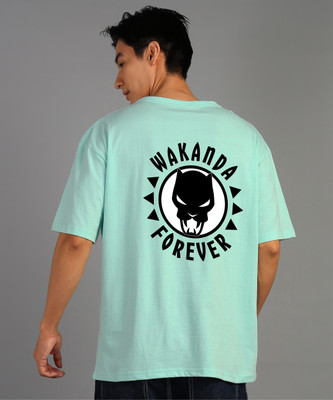 MARVEL By Metronaut Printed Men Round Neck Light Blue T-Shirt