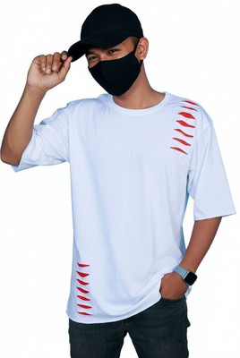 Ajworld Solid Men Round Neck White T-Shirt