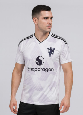 DOSTITCH Printed Men V Neck White T-Shirt