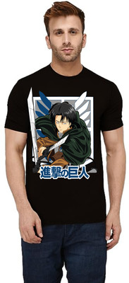 Easy funnn Printed Men Round Neck Black T-Shirt