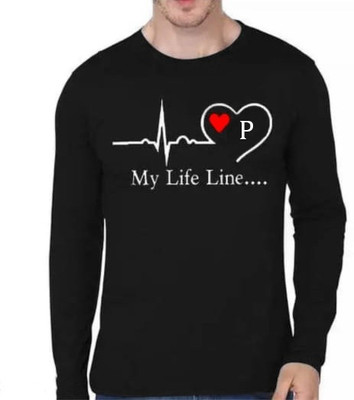 Aditi Fashion Printed, Typography Men Round Neck Black T-Shirt