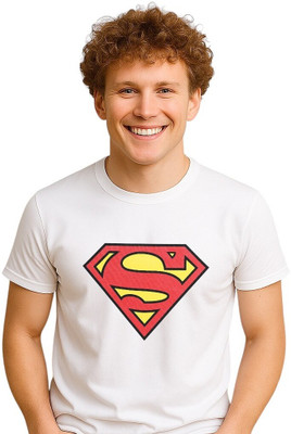 ADIXUS Graphic Print Men Round Neck White T-Shirt