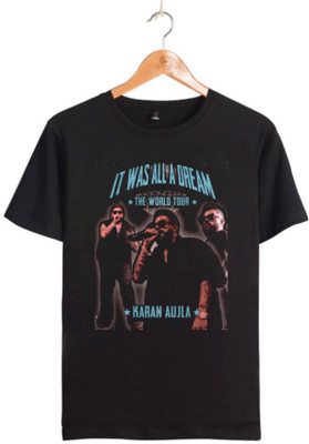 Deccan Store Printed Men Round Neck Black T-Shirt