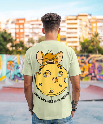 BEWAKOOF Graphic Print Men Round Neck Green T-Shirt