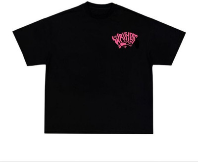 DRIPIN Graphic Print Men Crew Neck Black T-Shirt